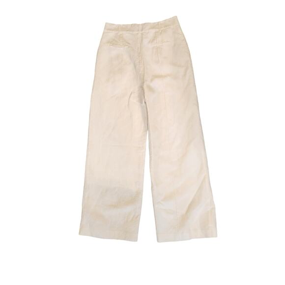 Significant Other Revolve linen Florina Wide Leg Pant in Ivory Size 10 - Picture 5 of 8